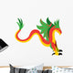 Winged Snake Dragon Wall Decal
