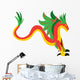 Winged Snake Dragon Wall Decal