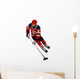 Hockey Player Wall Decal Design 1