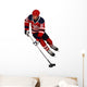 Hockey Player Wall Decal Design 1