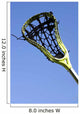 Lacrosse Stick in the Sky Wall Mural