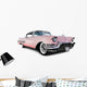 Pink Cadillac Wall Decal