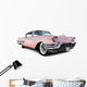Pink Cadillac Wall Decal