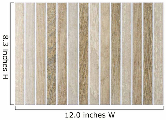 Marble Tiles Rows Wall Decal Design 1