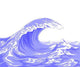 Wave Wall Decal Design 1