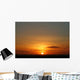 Red Sunset Wall Decal