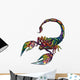 Cheerful Abstract Scorpion Wall Decal