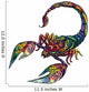 Cheerful Abstract Scorpion Wall Decal