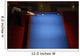 three band billard game Wall Mural