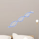 DNA Helix Glass Chain Link 