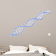 DNA Helix Glass Chain Link 