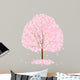 Cherry Blossom Tree Wall Decal