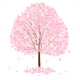 Cherry Blossom Tree Wall Decal