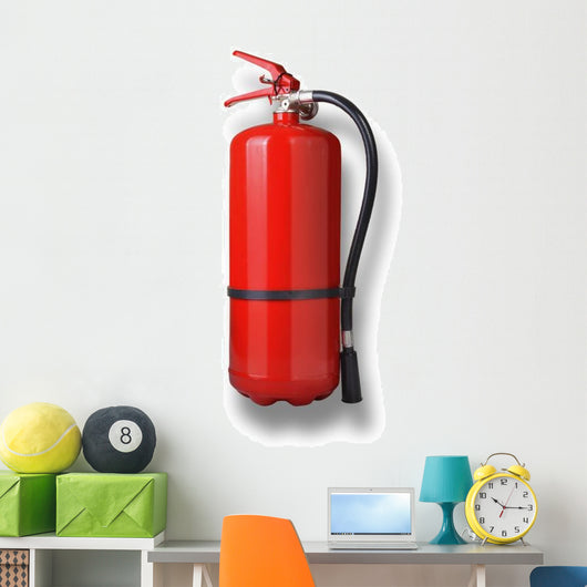 Fire Extinguisher Cut-out Wall Decal