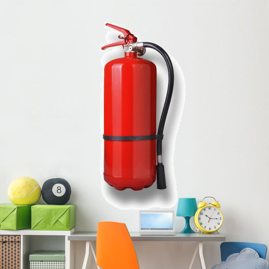 Fire Extinguisher Cut-out Wall Decal