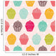 Sweet Cake Seamless Pattern Wall Decal