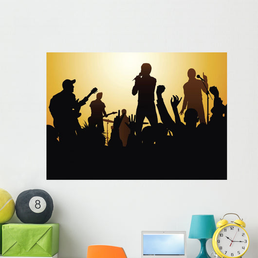 rock concert Wall Mural