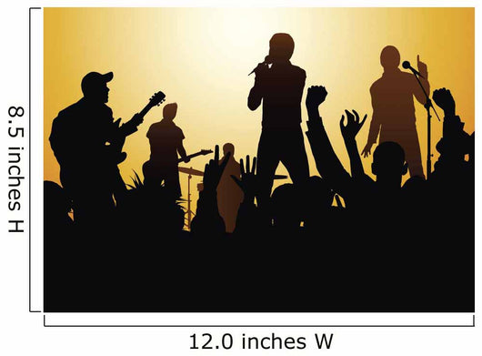 rock concert Wall Mural