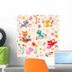 Cute Kittens Pattern Wall Decal
