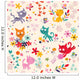 Cute Kittens Pattern Wall Decal