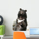 Waving Bear Wall Mural