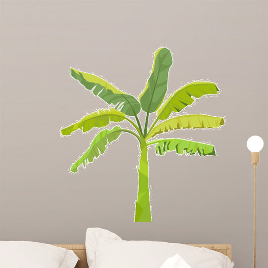 Banana tree - vector 