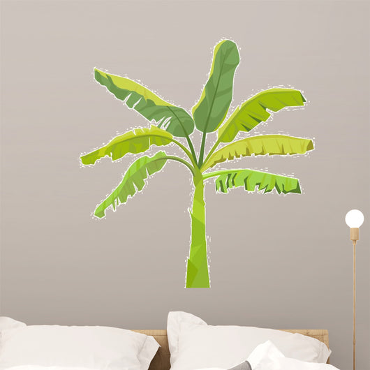 Banana tree - vector 