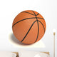 3d Illustration of a Basketball Wall Decal