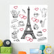 at the Eiffel Tower Wall Decal