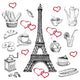 at the Eiffel Tower Wall Decal