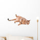 Brown Cat Breed Bengal (leopard Cat - Prionailurus Bengalensis) Wall Decal