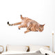 Brown Cat Breed Bengal (leopard Cat - Prionailurus Bengalensis) Wall Decal