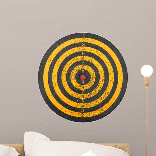 Old dart board 