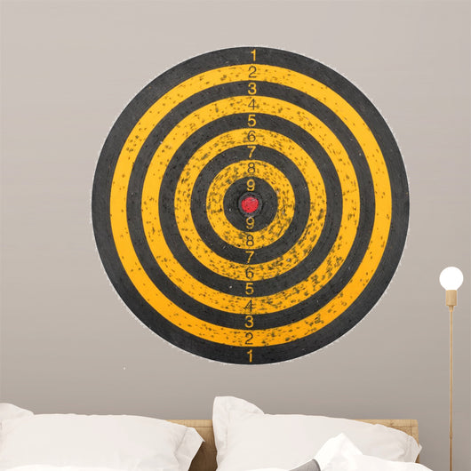 Old dart board 