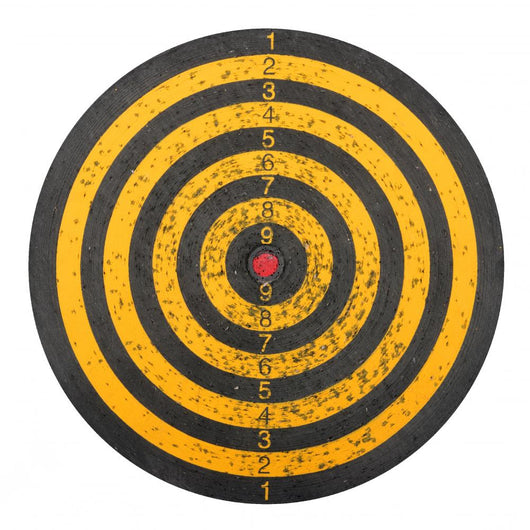Old dart board 