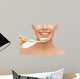 woman with toothbrush 