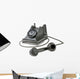 Retro dial-up rotary telephone 