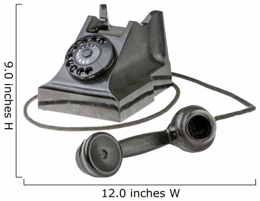 Retro dial-up rotary telephone 