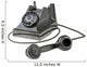 Retro dial-up rotary telephone 