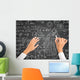 Science and Math Formulas on Chalkboard 