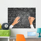 Science and Math Formulas on Chalkboard 