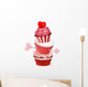 Valentine Cupcakes Wall Decal