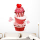 Valentine Cupcakes Wall Decal