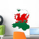 Wales and the Dragon Wall Decal