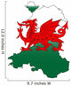 Wales and the Dragon Wall Decal