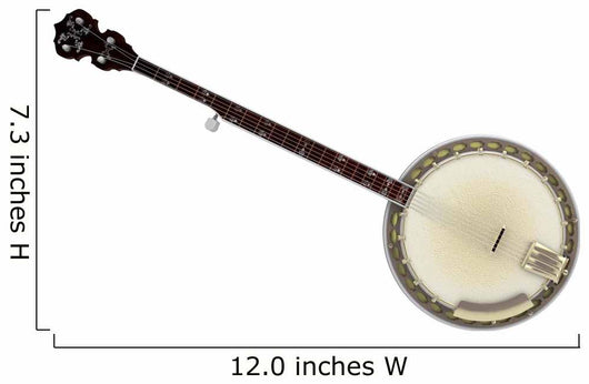 Banjo Wall Decal