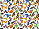 Seamless from Many Butterflies Wall Decal