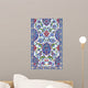 floral ornament on tiles 