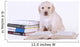 Labrador Puppy with Books Wall Decal