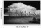 Black And White Of Wind Generators With Cloud In Background Wall Mural